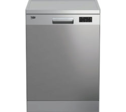 BEKO DFN15X10X Full-size Dishwasher - Stainless Steel